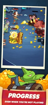 Almost a Hero - Idle Adventure screenshot