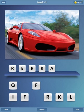 Auto Quest - fun puzzle game. Guess car brand  by photo screenshot