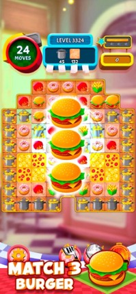 Burger Match 3 screenshot