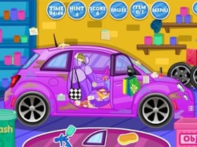 Clean up car wash game Image