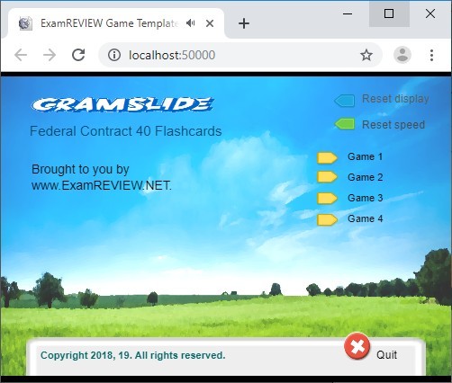 Games like CramFLASH Federal Contract 40 Random Flashcards App