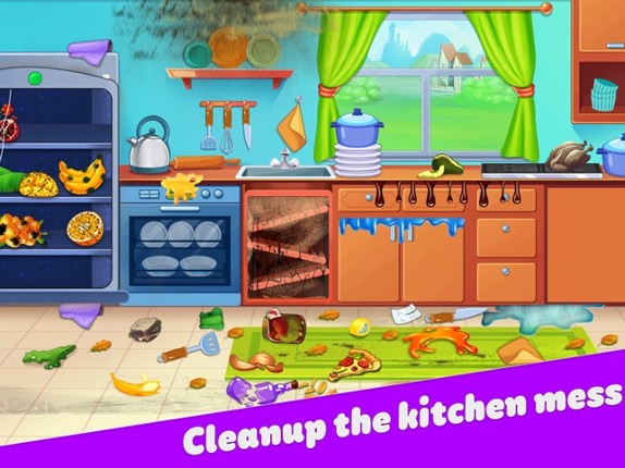 Dream Home Cleaning Game screenshot