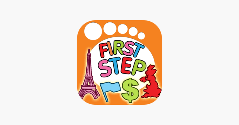 First Step Country : Fun and Learning General Knowledge Geography game for kids to discover about world Flags, Maps, Monuments and Currencies. Image