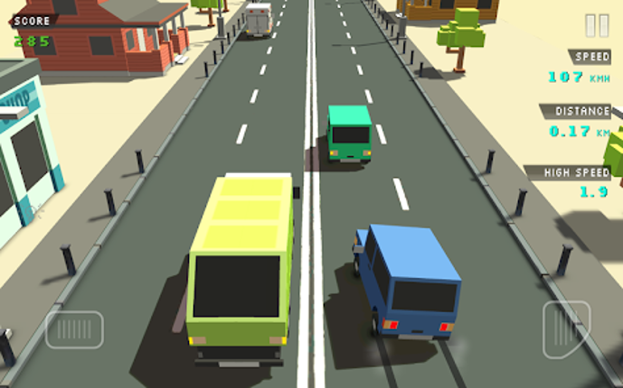 Blocky Traffic Racer screenshot