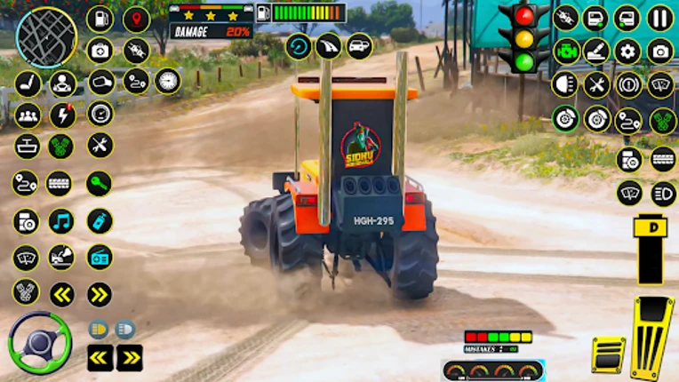 US Tractor Farming Tochan Game Image