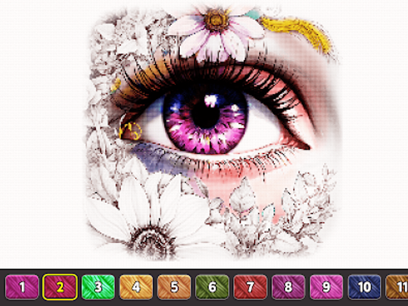 Cross Stitch: Color by Number screenshot