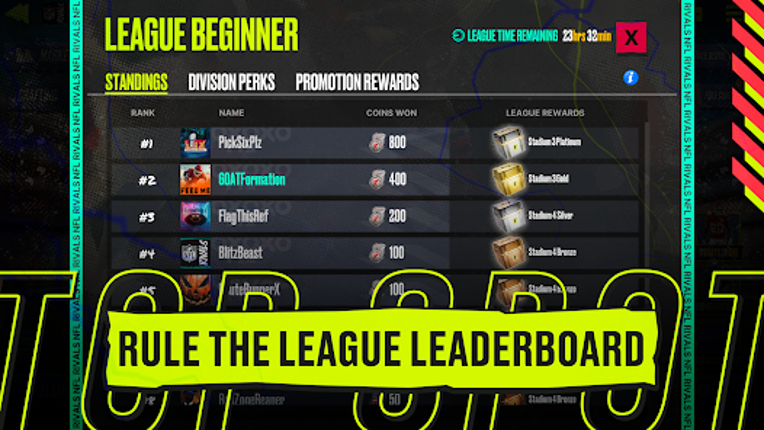 NFL Rivals 26 Mobile Football screenshot