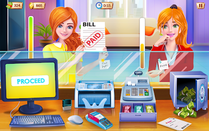 Bank Cashier and ATM Simulator Image