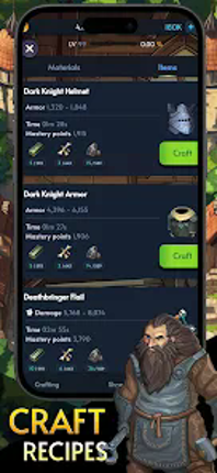 Warshovel: Idle RPG screenshot