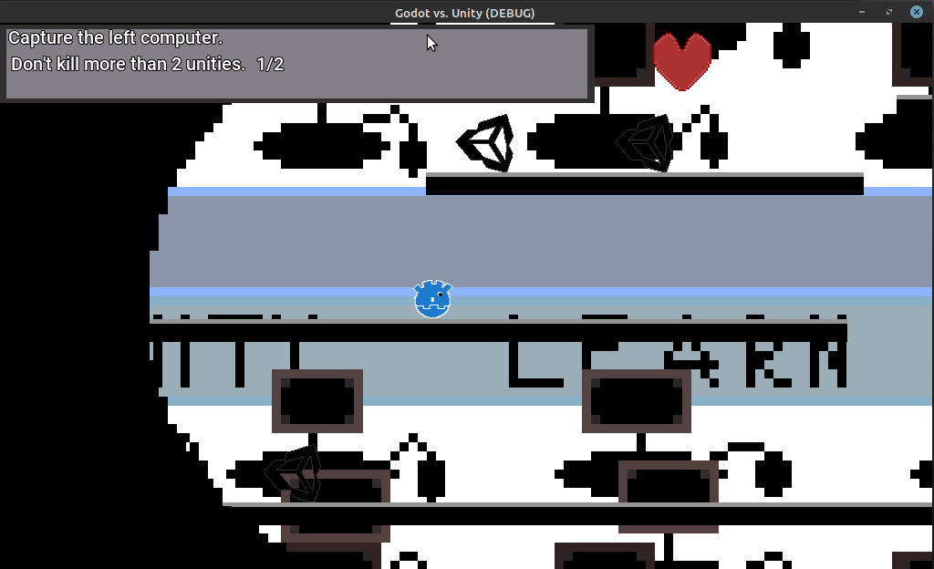 Games like Godot vs. Unity