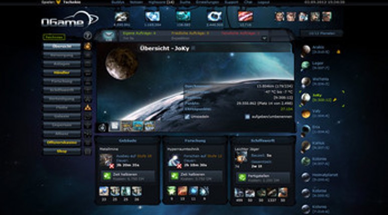 OGame screenshot