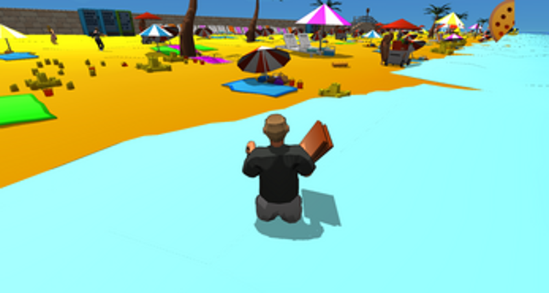 Greg On The Beach Image