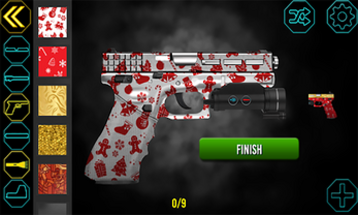 Gun Builder Custom Guns - Shooting Range Game Image