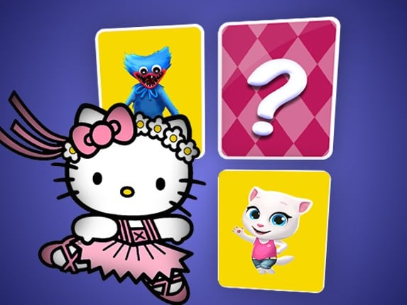 Hello Kitty Memory Card Match Game Cover