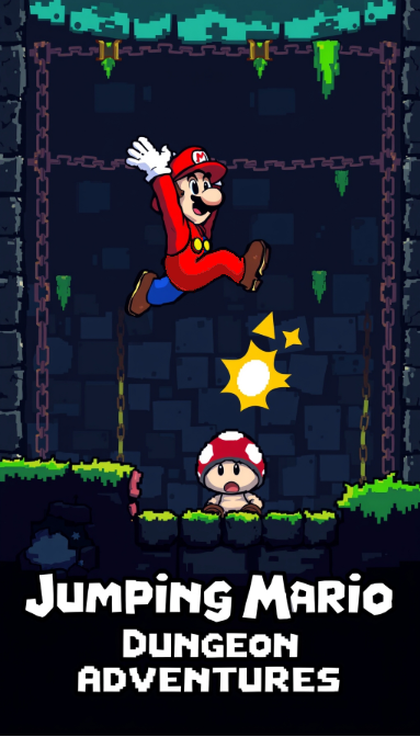 Games like Jumping Mario Dungeon Adventures