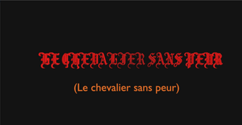 Le chevalier sans peur (2019) Image