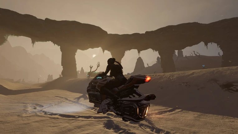 OMEGA: The Dead Planet Image
