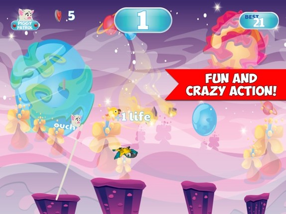 Piggy Patrol Jump Adventure screenshot