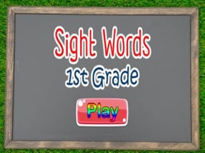 Sight Words 1st Grade Flashcard Image