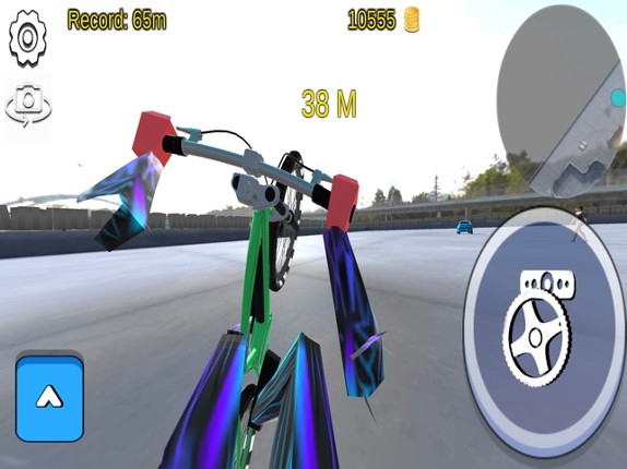Wheelie Game Bike 3D screenshot