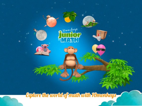 10monkeys Junior Math screenshot