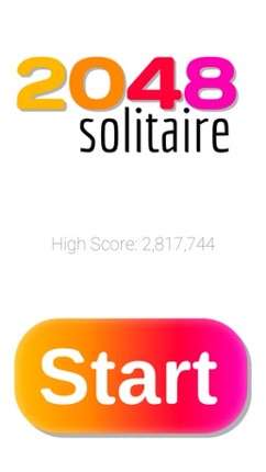 2048 Solitaire screenshot