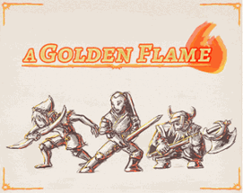 A Golden Flame Image