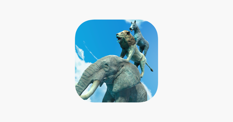 Animal Tower 3D Image