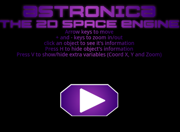 ASTRONICA - 2D Space Engine Image