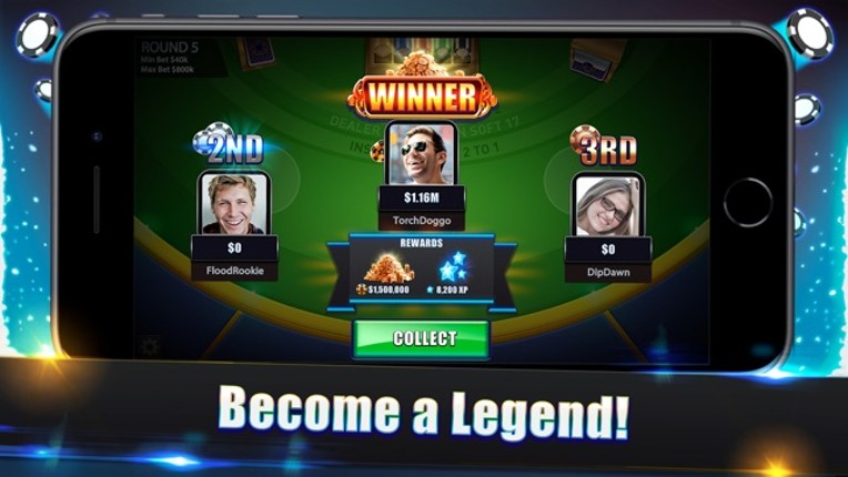 Blackjack Legends: 21 Online screenshot