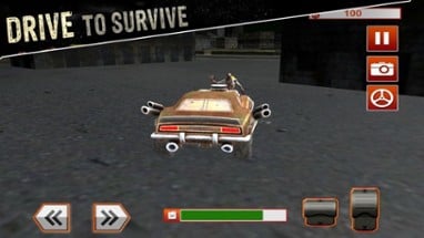 Crazy Dead Car: Zombie Kill Image