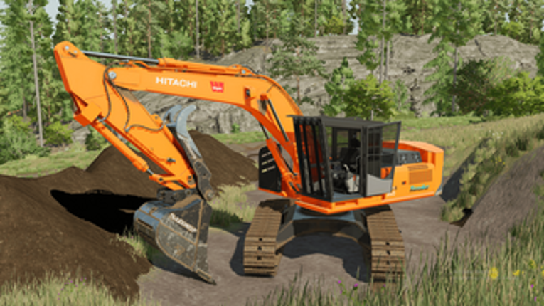 Deere 3554/Hitachi ZX350F-1 Roadbuilder screenshot