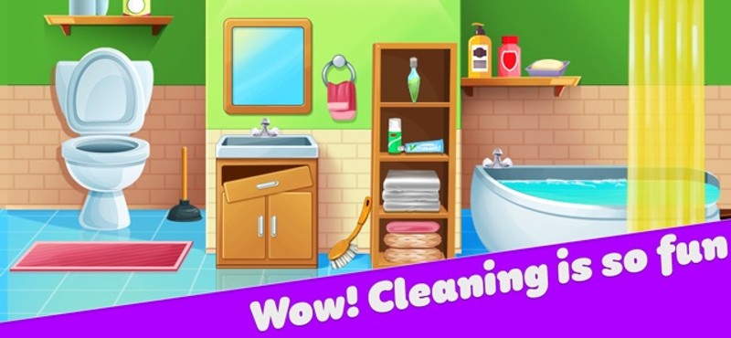 Dream Home Cleaning Game screenshot