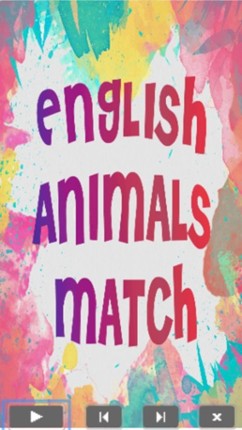 English Animals Match - A drag and drop kid game for learning english easily Image