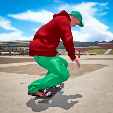 Skate Stunt Run Race Simulator Image
