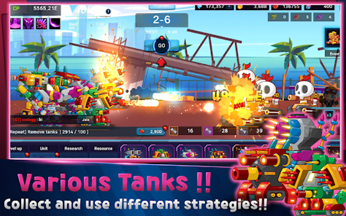 Mini Robot Tank : idle screenshot