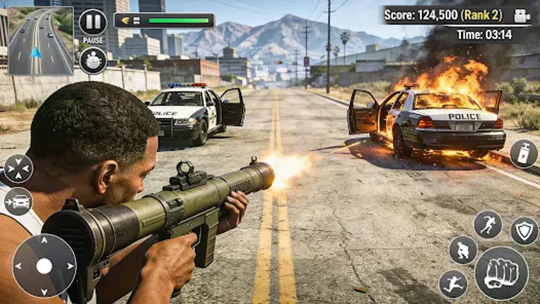 Gangster Mafia Game Grand City Image