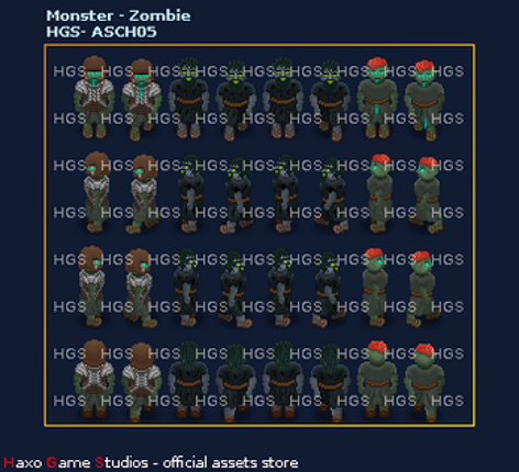 Pixel Zombie Image