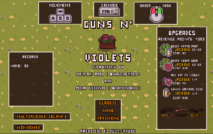 Guns N' Violets Game Cover