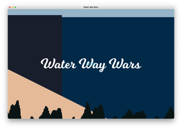 Water Way Wars Game Cover