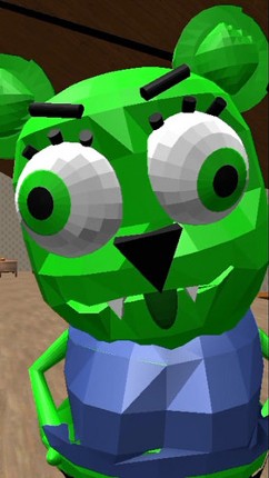 Hello Green Bear. Neighbor Escape screenshot