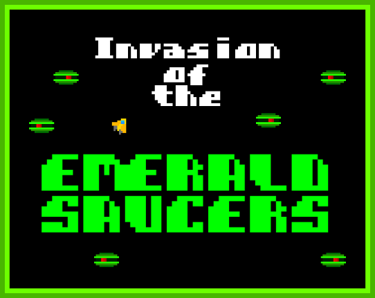 Invasion of the Emerald Saucers (ZX Spectrum Next & Atari STE) Image