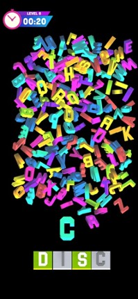 Letter Stack 3D screenshot