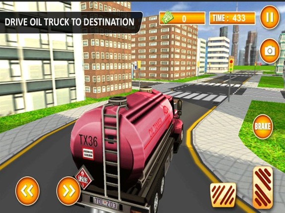 Oil Truck Transporter screenshot