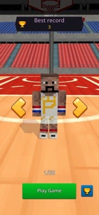 Pixel Basketball 3D screenshot