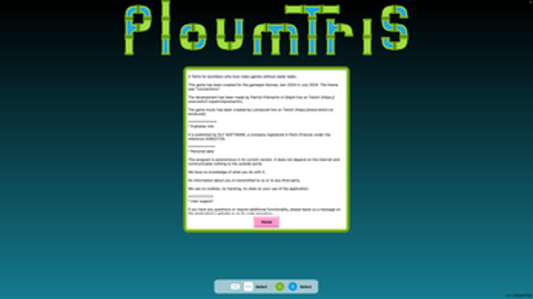 Ploumtris screenshot