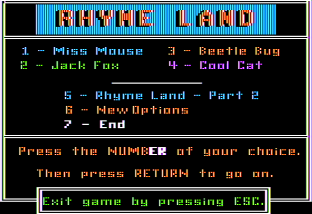 Rhyme Land Image