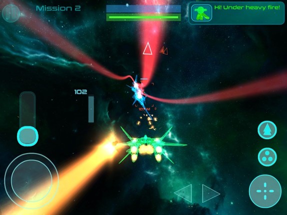 Stickman Space Fighter screenshot
