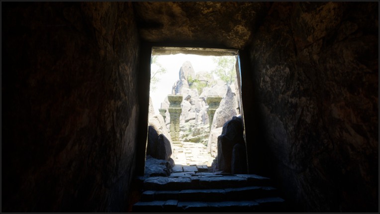 The Clock the Queen and the Door on the Beach Image