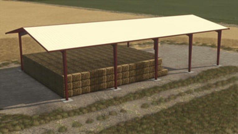 105x50 Metal Frame Hay Shed screenshot